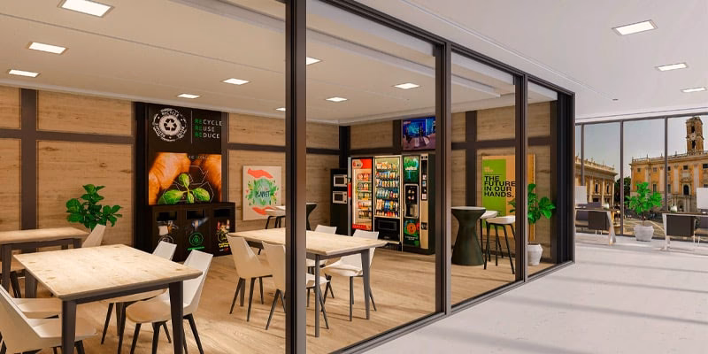 Cos'è un'area ristoro?