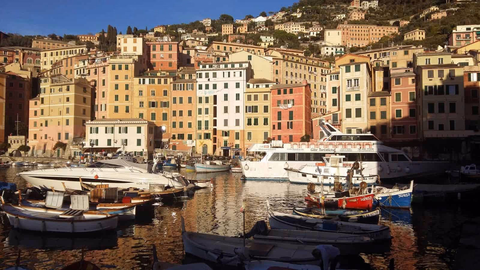 Quale ristorante è crollato a Camogli?