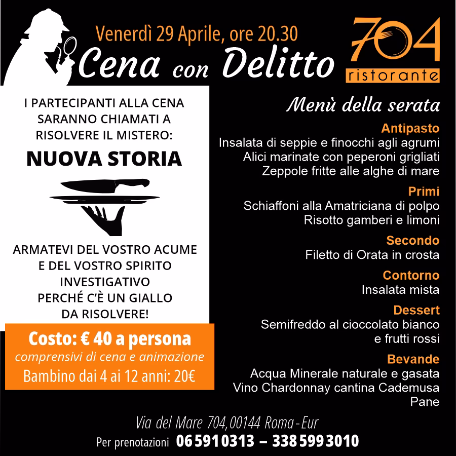 Che domande fare alla cena con delitto?