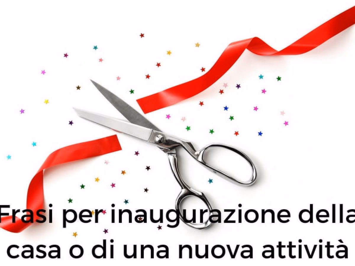 Cosa si augura a chi apre un'attività?