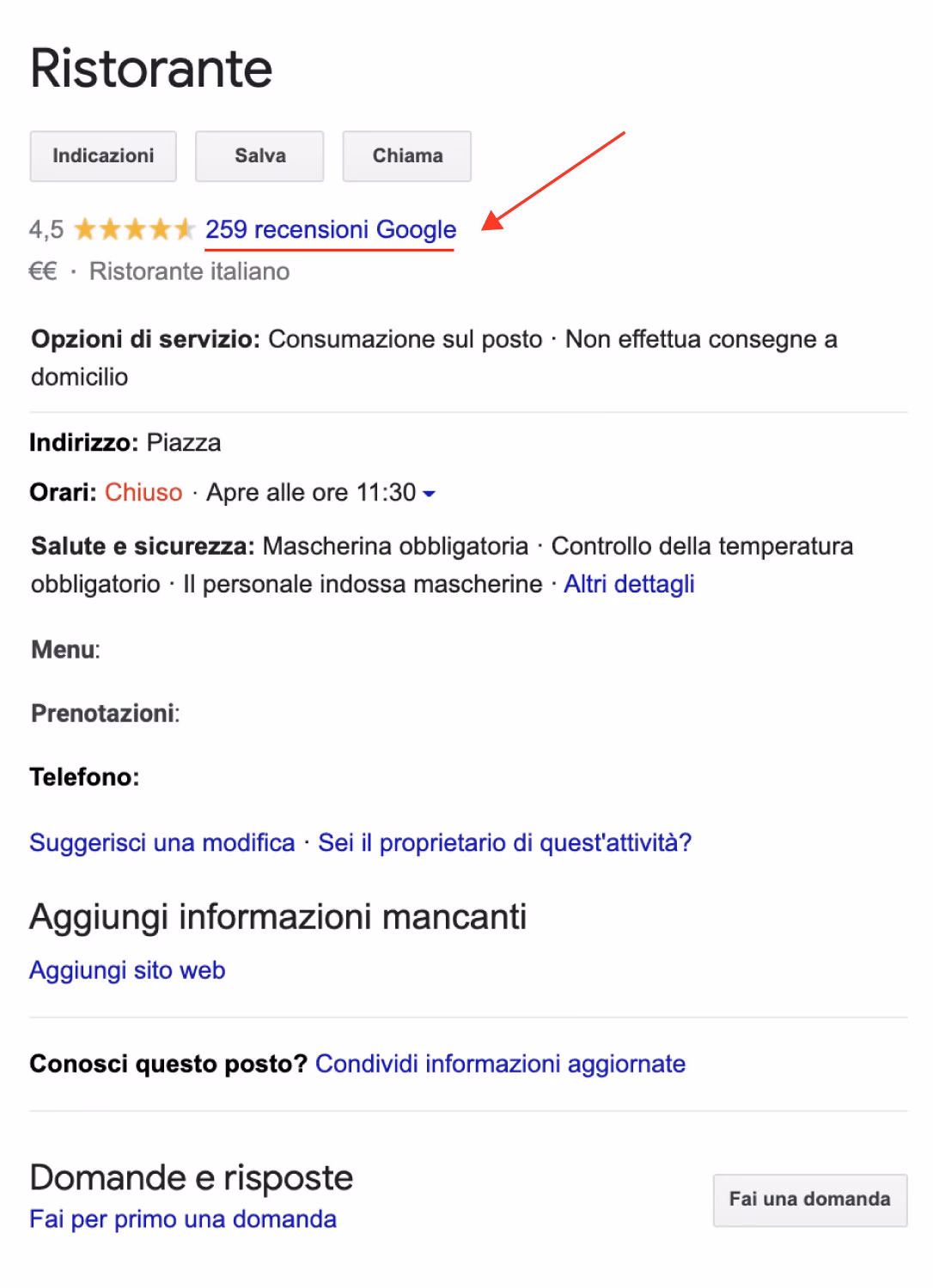 Cosa si può scrivere in una recensione positiva?