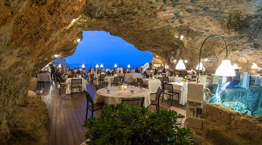 Cosa si può mangiare a Grotta Palazzese?
