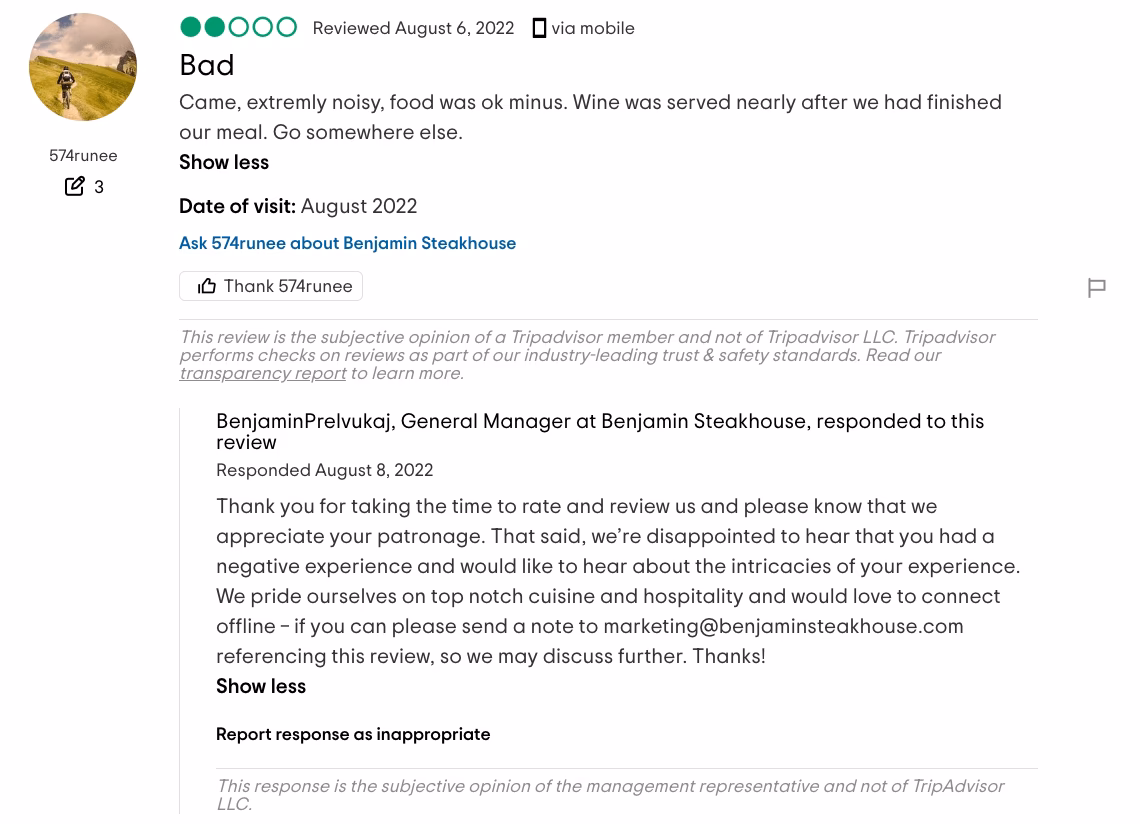 Come scrivere una recensione negativa di un ristorante?