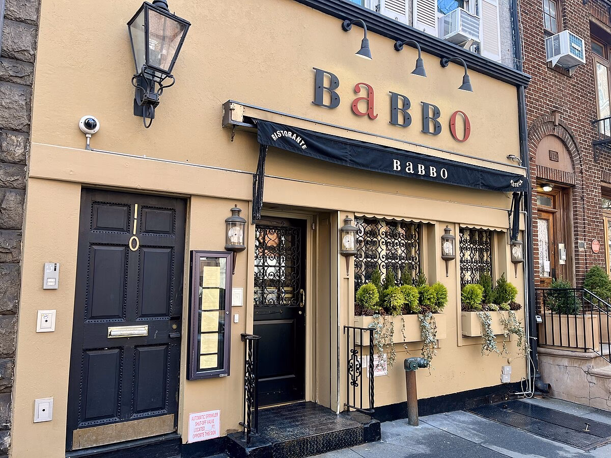 What is the dress code for Babbo NYC?