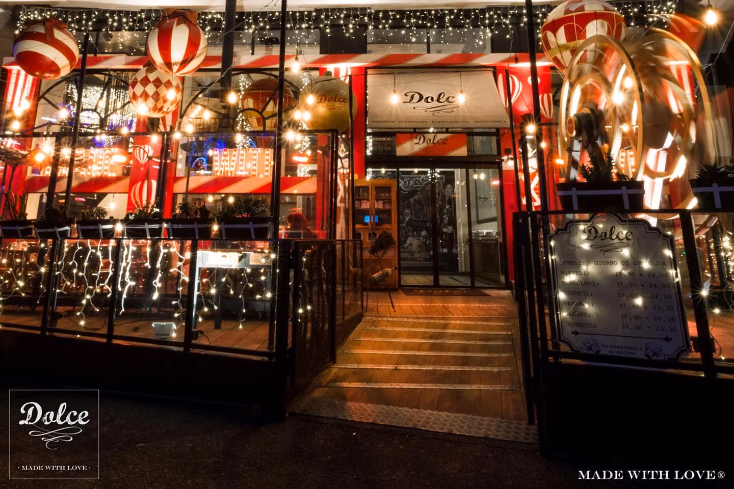Dove mangiare un dolce di sera a Roma?