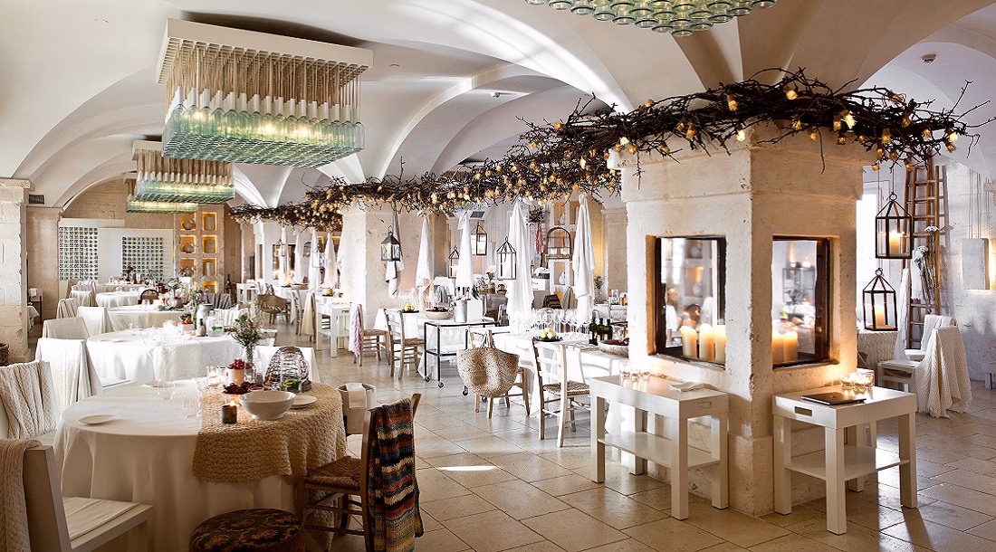Quanti ristoranti ci sono a Borgo Egnazia?