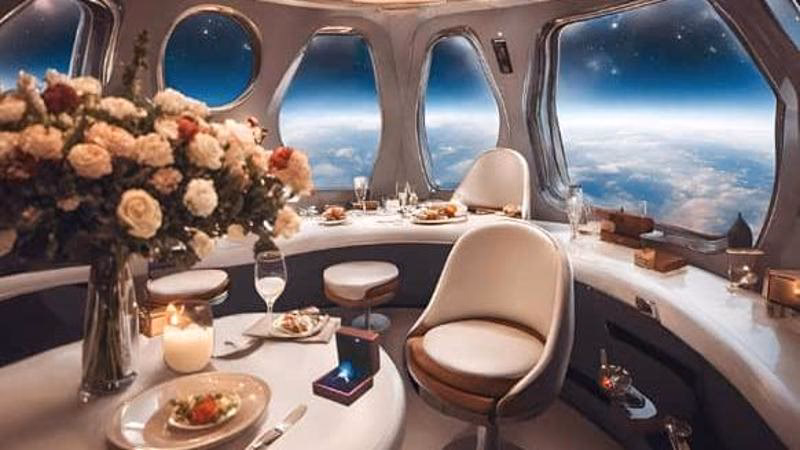 Dove si potrà mangiare nello spazio nel 2025?