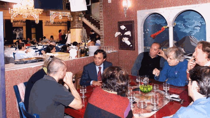 Come si chiama il ristorante di Chiambretti a Torino?