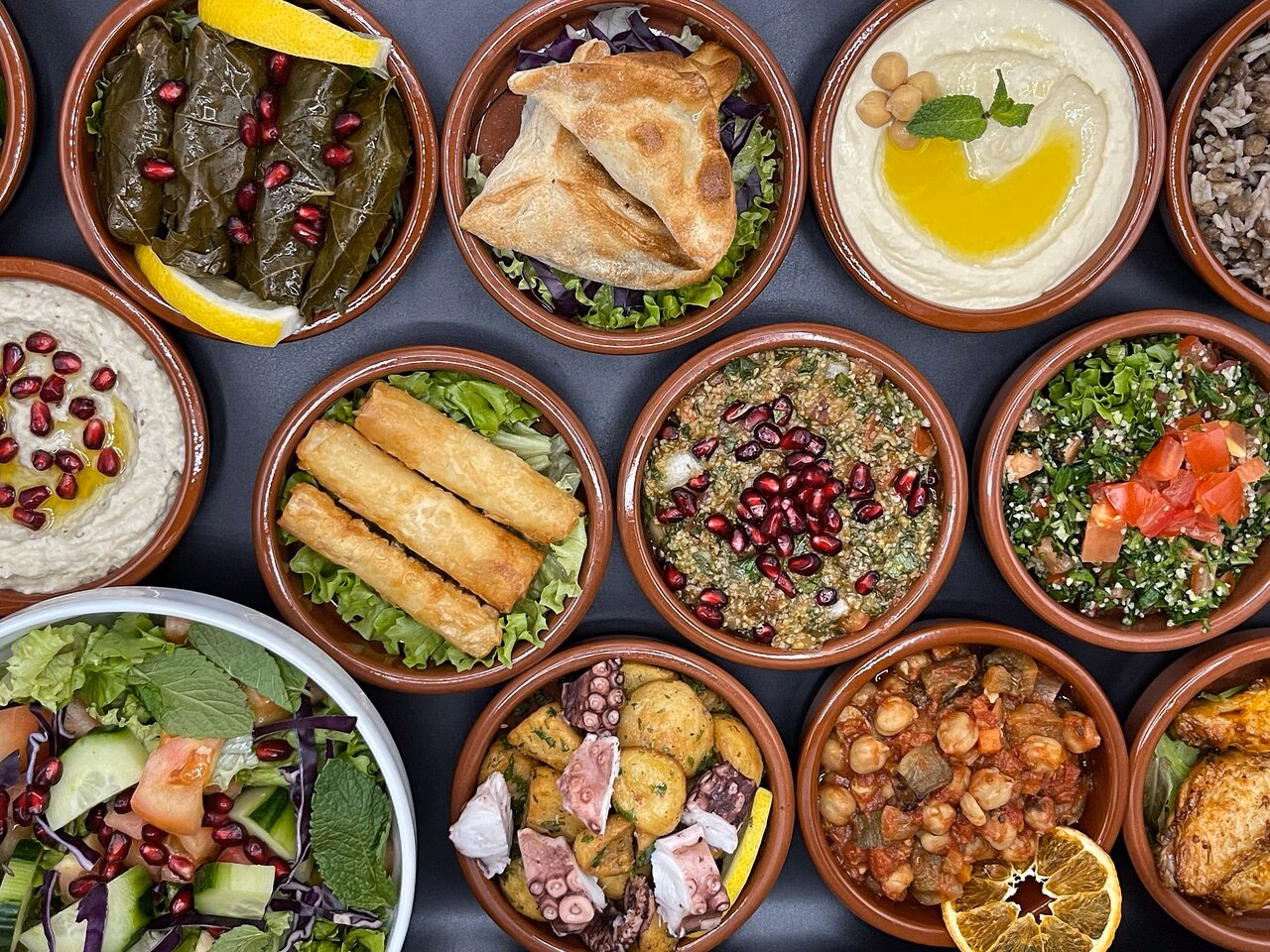 Cosa sono le mezze libanesi?