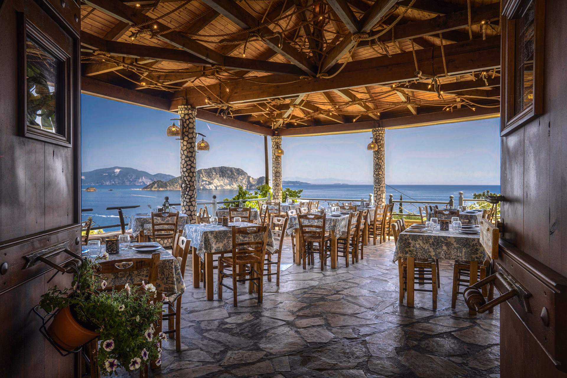 Dove si può cenare al tramonto a Zante?