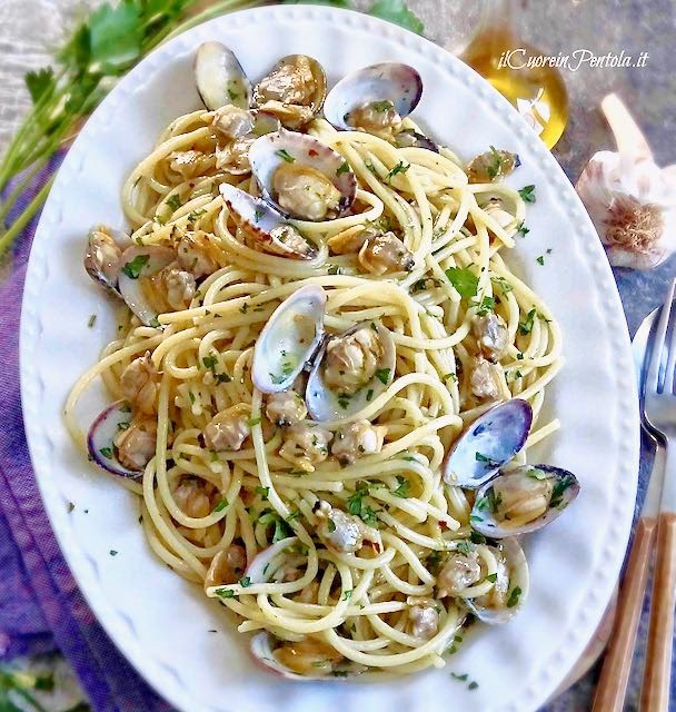 Come rendere cremosa la pasta alle vongole?