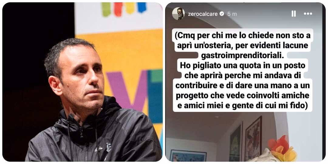 Perché Zerocalcare non beve?