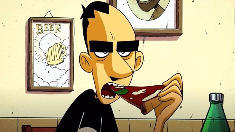 In che quartiere vive Zerocalcare?